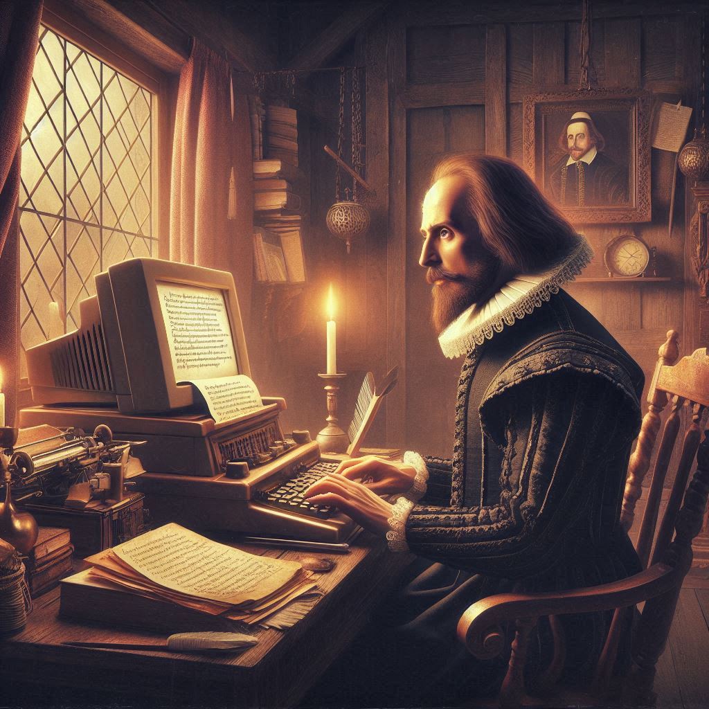 Shakespeare on a computer